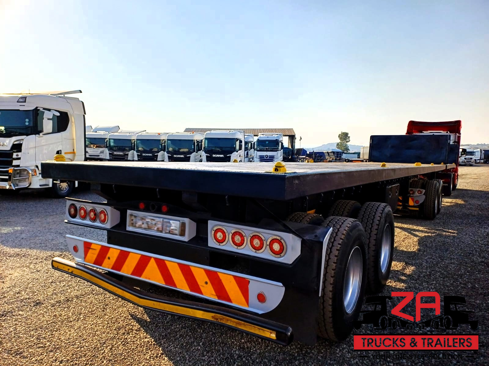 2013 SA TRUCK BODIES SUPERLINK FLAT DECK TRAILER #53077
